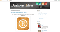 Desktop Screenshot of generatebusinessideasfree.blogspot.com