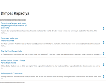 Tablet Screenshot of dimpalkapadiya.blogspot.com