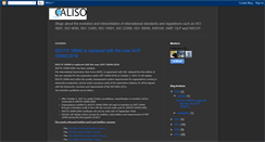 Desktop Screenshot of iso-9001-caliso.blogspot.com