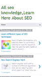 Mobile Screenshot of allseoknowledge.blogspot.com