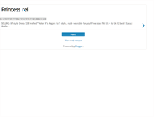 Tablet Screenshot of princess-rei.blogspot.com