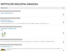 Tablet Screenshot of iezaragoza.blogspot.com