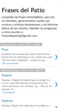 Mobile Screenshot of frasesdelpatio.blogspot.com