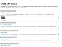 Tablet Screenshot of chicomountainbiker.blogspot.com