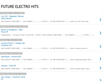 Tablet Screenshot of futureelectrohitsdownload.blogspot.com