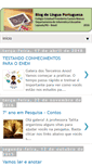 Mobile Screenshot of castelinho-linguaportuguesa.blogspot.com