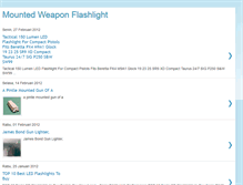 Tablet Screenshot of mounted-weapon-flashlight.blogspot.com