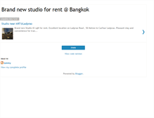 Tablet Screenshot of bangkokcondo-tammy.blogspot.com