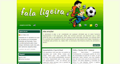Desktop Screenshot of falaligeira.blogspot.com
