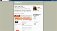 Desktop Screenshot of downtownjoel.blogspot.com