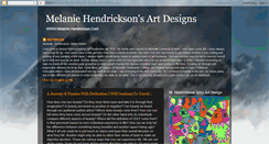 Desktop Screenshot of melaniehendricksonsartdesigns.blogspot.com