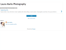 Tablet Screenshot of lauramarksphotography.blogspot.com