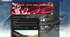 Desktop Screenshot of kismaris.blogspot.com