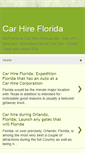 Mobile Screenshot of car-hire-florida.blogspot.com