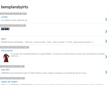 Tablet Screenshot of bonsplansbyirts.blogspot.com