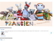 Tablet Screenshot of franciens-haakwerk.blogspot.com
