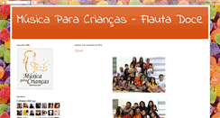 Desktop Screenshot of flautadocempc.blogspot.com