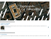 Tablet Screenshot of capturandolatabacalera.blogspot.com