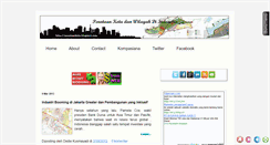 Desktop Screenshot of penataankota.blogspot.com
