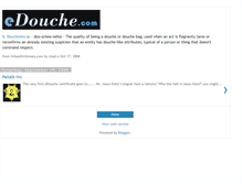 Tablet Screenshot of edouche.blogspot.com