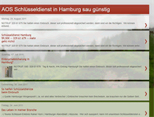 Tablet Screenshot of aos-schuesseldienst-hamburg.blogspot.com