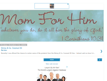 Tablet Screenshot of momforhim.blogspot.com