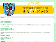 Tablet Screenshot of buergerstiftung-bad-ems.blogspot.com