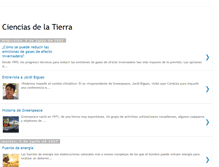 Tablet Screenshot of cienciatierra.blogspot.com