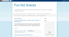 Desktop Screenshot of funkidsnacks.blogspot.com