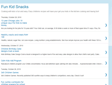 Tablet Screenshot of funkidsnacks.blogspot.com