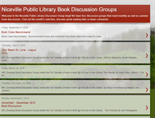 Tablet Screenshot of nicevillebookclub.blogspot.com