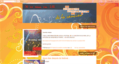 Desktop Screenshot of festivalcancionvocacional.blogspot.com