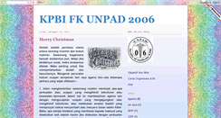 Desktop Screenshot of kpbifk2006-unpad.blogspot.com