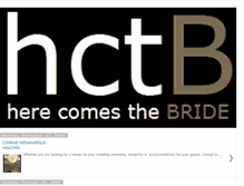 Tablet Screenshot of herecomesthebrideindy.blogspot.com