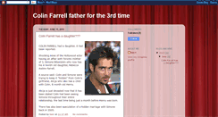 Desktop Screenshot of colinfarrell11.blogspot.com