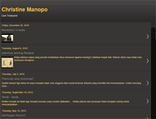Tablet Screenshot of christine-manopo.blogspot.com
