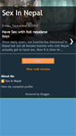 Mobile Screenshot of havesexinnepal.blogspot.com