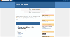 Desktop Screenshot of ferasemjogos.blogspot.com