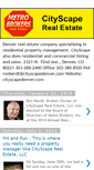 Mobile Screenshot of cityscapedenver.blogspot.com