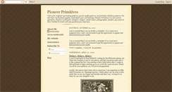 Desktop Screenshot of pioneerprimitives.blogspot.com