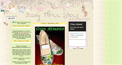 Desktop Screenshot of goodythreeshoes.blogspot.com
