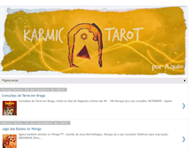 Tablet Screenshot of karmictarot.blogspot.com