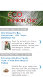 Mobile Screenshot of ecofashionchic.blogspot.com