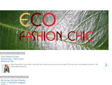 Tablet Screenshot of ecofashionchic.blogspot.com