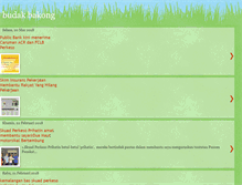 Tablet Screenshot of budakbakong.blogspot.com