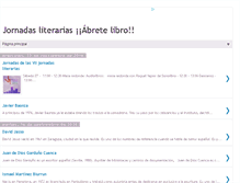 Tablet Screenshot of jornadasabretelibro.blogspot.com