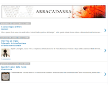 Tablet Screenshot of abracadabrablu.blogspot.com