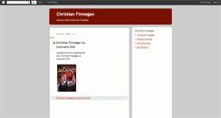 Desktop Screenshot of christfinnegan.blogspot.com