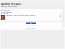 Tablet Screenshot of christfinnegan.blogspot.com
