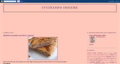 Desktop Screenshot of cucinandoinsieme.blogspot.com